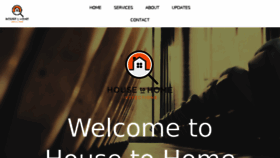 What House2homeinspection.com website looked like in 2017 (6 years ago)