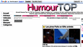 What Humourtop.com website looked like in 2017 (6 years ago)