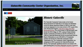 What Historicgalesville.org website looked like in 2017 (6 years ago)