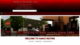 What Hamco.ie website looked like in 2017 (6 years ago)