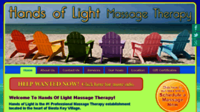 What Handsoflightfl.com website looked like in 2017 (6 years ago)