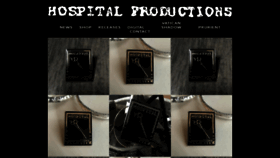 What Hospitalproductions.net website looked like in 2017 (6 years ago)