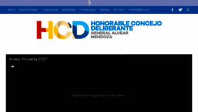 What Hcdalvear.org website looked like in 2017 (6 years ago)