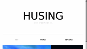 What Husing.com website looked like in 2017 (6 years ago)