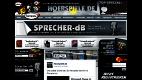 What Hoerspiele.de website looked like in 2017 (6 years ago)