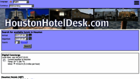 What Houstonhoteldesk.com website looked like in 2017 (6 years ago)