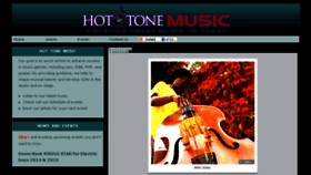 What Hottonemusic.com website looked like in 2017 (6 years ago)