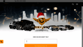 What Houstonlimousinecompany.com website looked like in 2017 (6 years ago)
