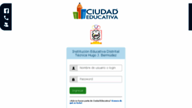 What Hugojbermudez.ciudadeducativa.com website looked like in 2017 (6 years ago)