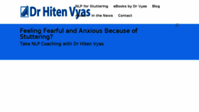What Hitenvyas.com website looked like in 2017 (6 years ago)