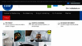 What Hw-homeware.dk website looked like in 2017 (8 years ago)