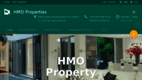 What Hmo.properties website looked like in 2017 (6 years ago)