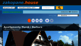 What House.zakopaneonline.eu website looked like in 2017 (6 years ago)