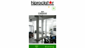 What Hiprockstar.com website looked like in 2017 (6 years ago)