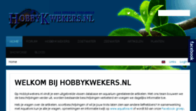 What Hobbykwekers.nl website looked like in 2017 (6 years ago)