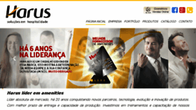 What Harus.ind.br website looked like in 2017 (6 years ago)