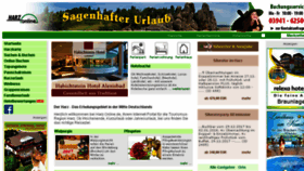 What Harz-online.de website looked like in 2017 (6 years ago)