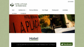 What Hotelmadremanya.com website looked like in 2017 (6 years ago)