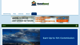 What Homebasedtravelagent.com website looked like in 2017 (6 years ago)