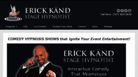 What Hypnosisevents.com website looked like in 2017 (6 years ago)