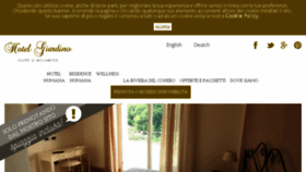 What Hotelgiardino.com website looked like in 2017 (6 years ago)