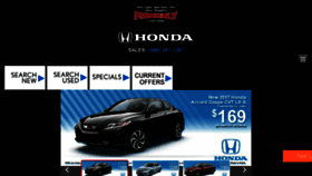 What Honda.jimriehl.com website looked like in 2017 (6 years ago)
