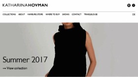 What Hovman.de website looked like in 2017 (6 years ago)