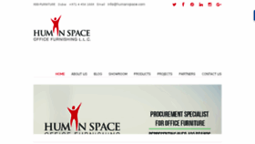 What Humanspace.com website looked like in 2017 (6 years ago)