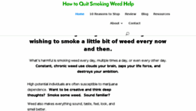What Howtoquitsmokingweedhelp.com website looked like in 2017 (6 years ago)