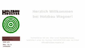 What Holzbau-wagner.at website looked like in 2017 (6 years ago)