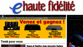 What Hautefidelite-hifi.com website looked like in 2017 (6 years ago)