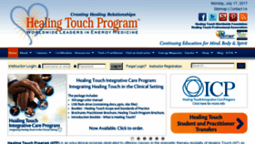 What Healingtouchprogram.com website looked like in 2017 (6 years ago)