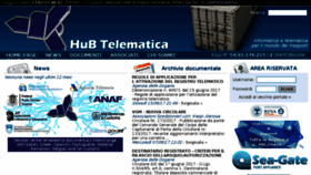 What Hub-net.it website looked like in 2017 (6 years ago)