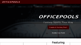 What Hockeydraft.com website looked like in 2017 (6 years ago)