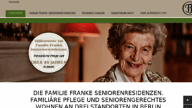 What Hpw-senioren.de website looked like in 2017 (6 years ago)