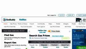 What Halifaxgasprices.com website looked like in 2017 (6 years ago)