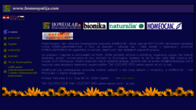 What Homeopatija.com website looked like in 2017 (6 years ago)