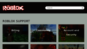 What Help.roblox.com website looked like in 2017 (6 years ago)