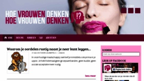 What Hoevrouwendenken.nl website looked like in 2017 (6 years ago)