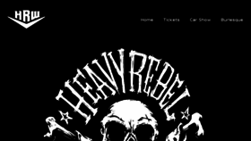 What Heavyrebel.net website looked like in 2017 (6 years ago)