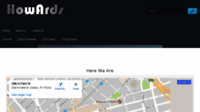 What Howards-gatlinburg.com website looked like in 2017 (6 years ago)