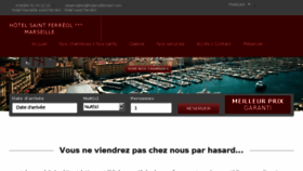 What Hotel-stferreol.com website looked like in 2017 (6 years ago)
