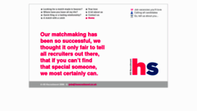 What Hsrecruitment.co.uk website looked like in 2017 (6 years ago)