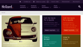 What Hollard.co.bw website looked like in 2017 (6 years ago)