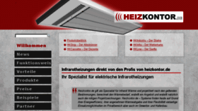 What Heizkontor.de website looked like in 2017 (6 years ago)