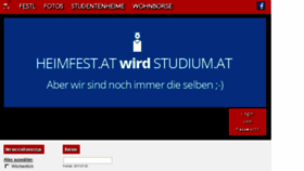 What Heimfest.at website looked like in 2017 (6 years ago)