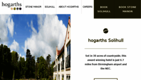 What Hogarths.co.uk website looked like in 2017 (6 years ago)
