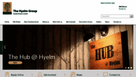What Hyelm.com website looked like in 2017 (6 years ago)
