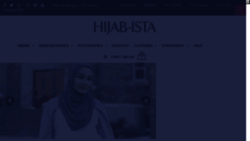 What Hijab-ista.com website looked like in 2017 (6 years ago)