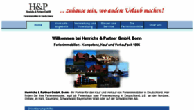 What Hp-ferienimmobilien.de website looked like in 2017 (6 years ago)